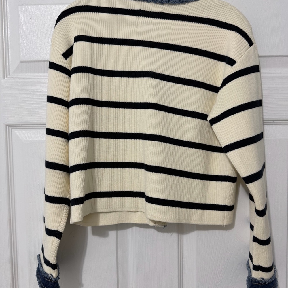 Sandro Striped Cardigan - Picture 6 of 6